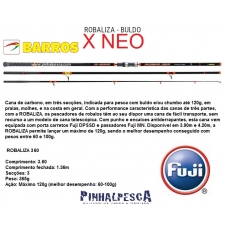 Cana barros Robaliza X NEO 360 FUJI 